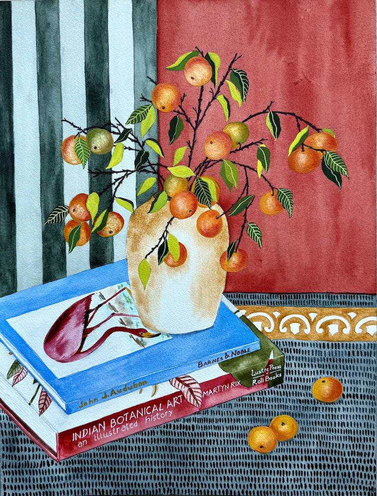Still Life With Mandarins